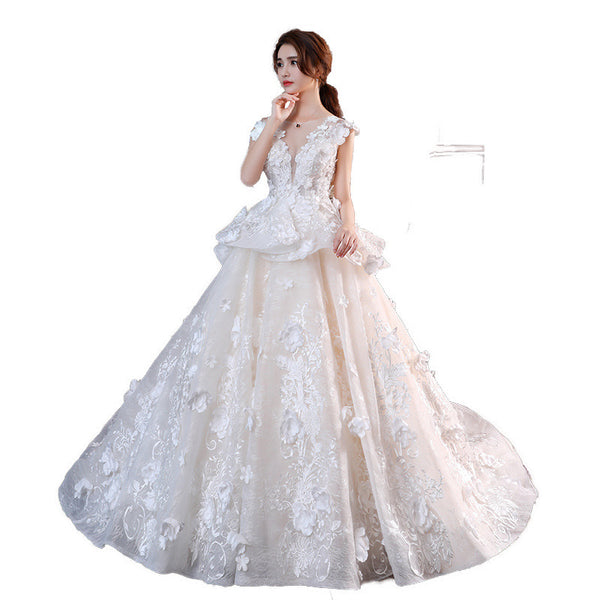 Bride wedding dress